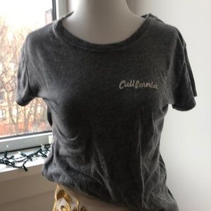 Brandy Melville California embroidery T-shirt